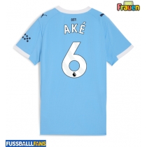 Manchester City Nathan Ake #6 Heimtrikot Frauen 2025-26 Kurzarm